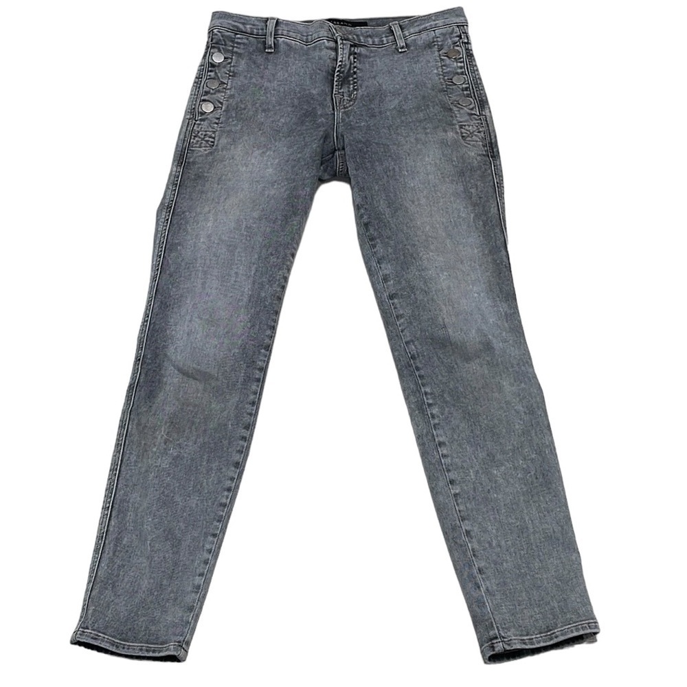 J BRAND JEANS Grey Denim Skinny Mid Rise Size 26